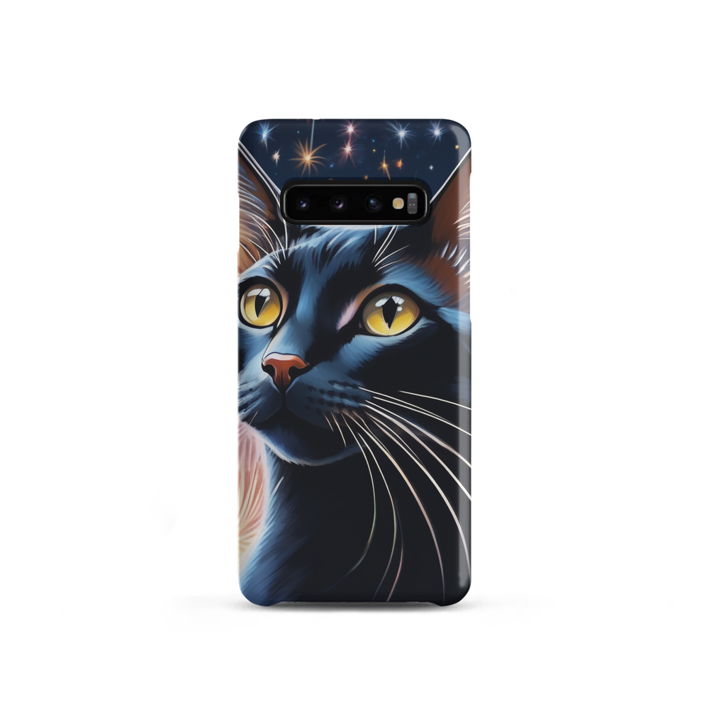 PugMug Custom Black Abyssinian Cat Samsung Case