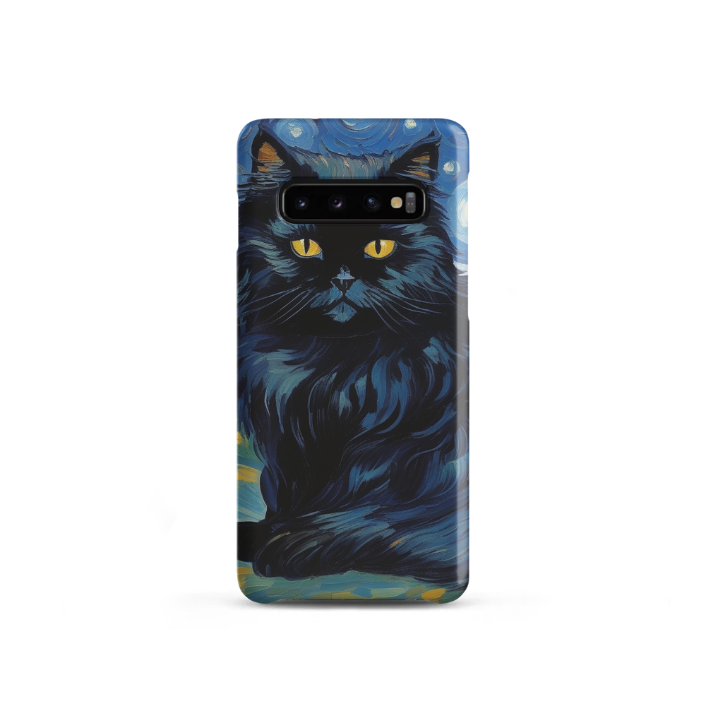 PugMug Custom Black Persian Cat Samsung Case