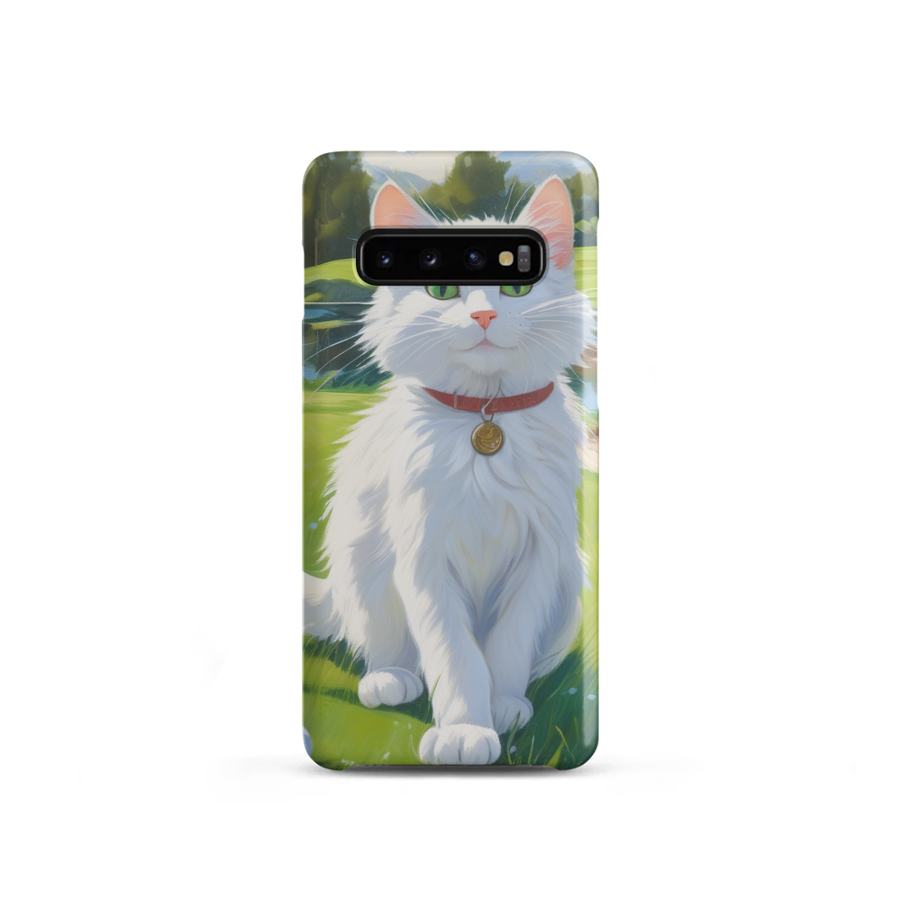 PugMug Custom White Companion Cat Samsung Case