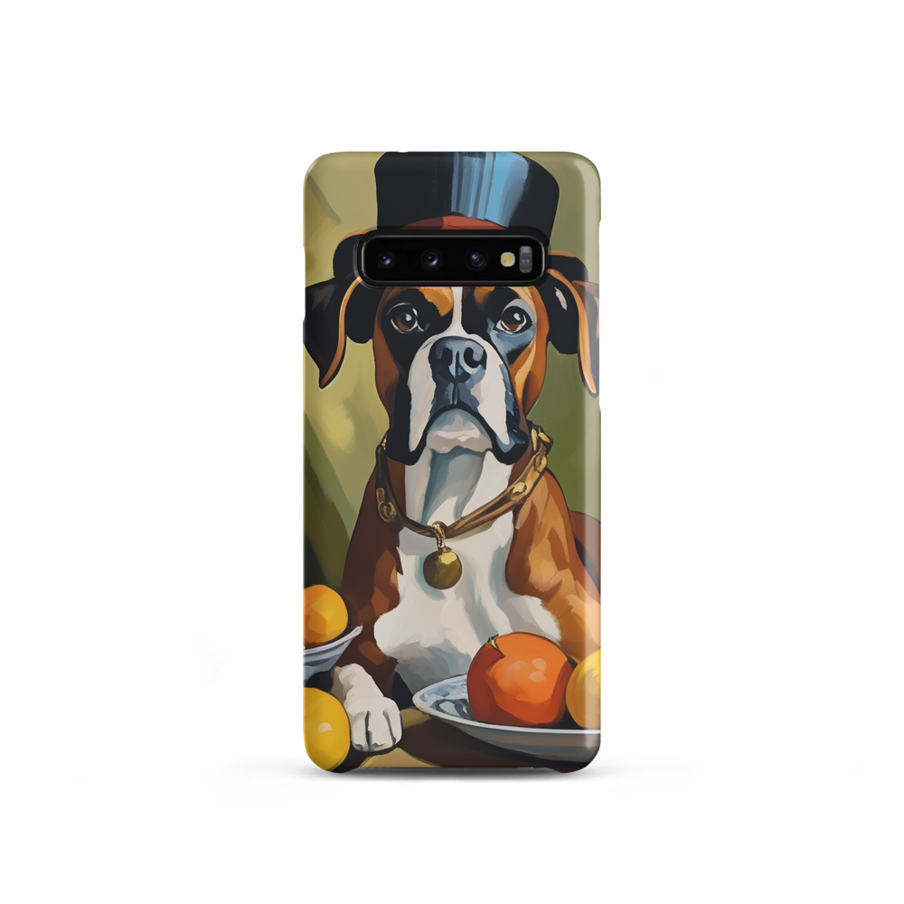 PugMug Custom Boxer Dog Samsung Case