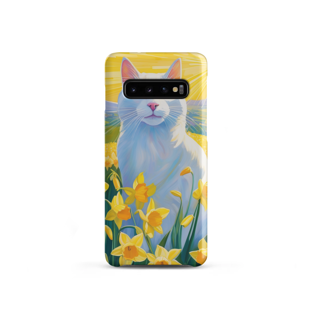 PugMug Custom White Companion Cat Samsung Case