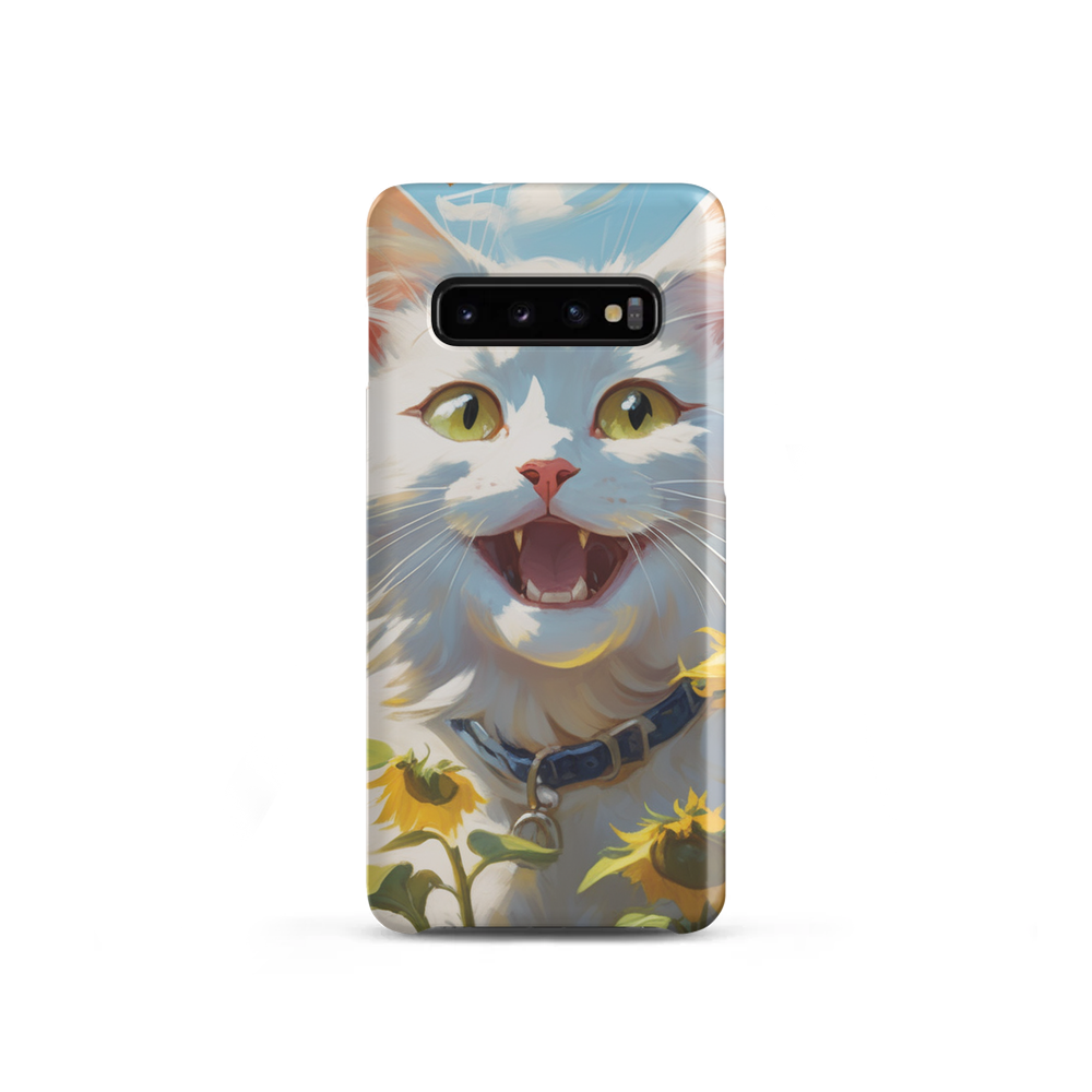 PugMug Custom White Companion Cat Samsung Case