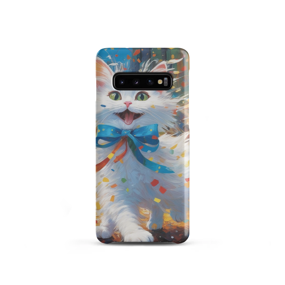 PugMug Custom White Companion Cat Samsung Case