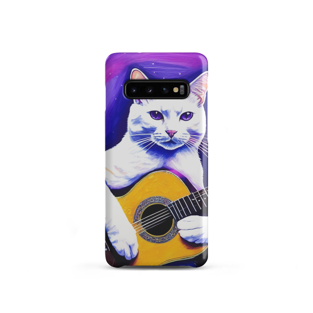 PugMug Custom White Companion Cat Samsung Case