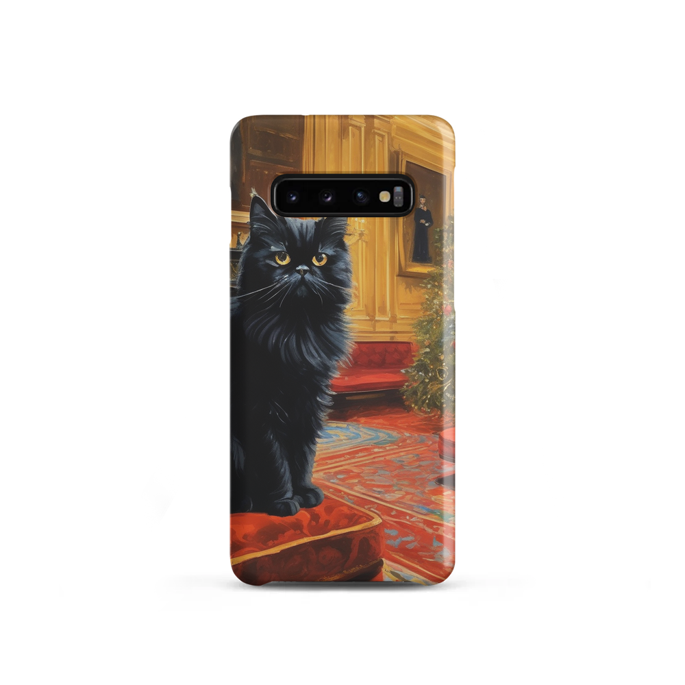 PugMug Custom Black Persian Cat Samsung Case