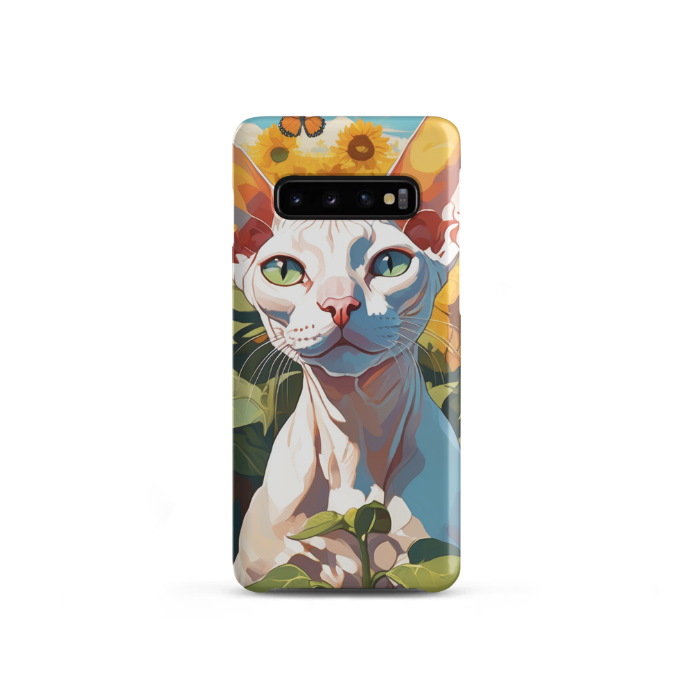 PugMug Custom White Sphynx Cat Samsung Case
