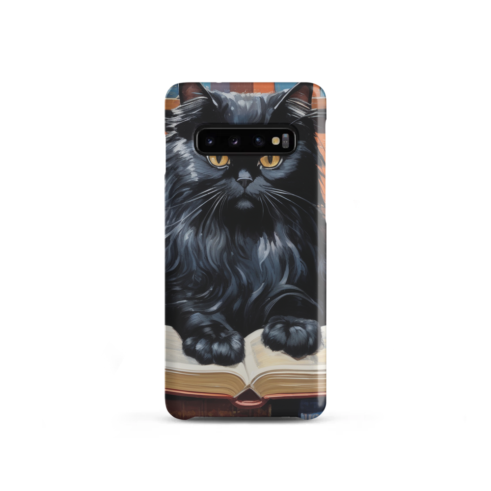 PugMug Custom Black Persian Cat Samsung Case