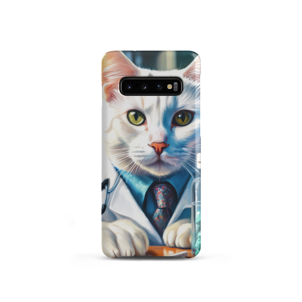 PugMug Custom White Companion Cat Samsung Case