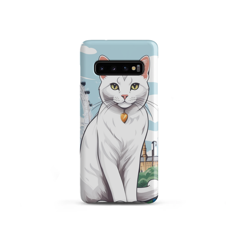 PugMug Custom White Companion Cat Samsung Case