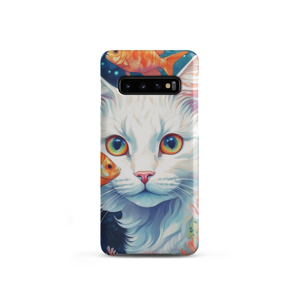 PugMug Custom White Companion Cat Samsung Case