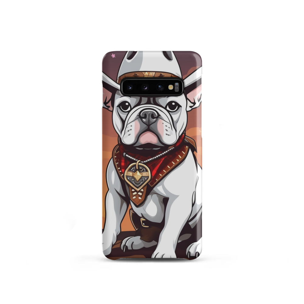 PugMug Custom White French Bulldog Samsung Case