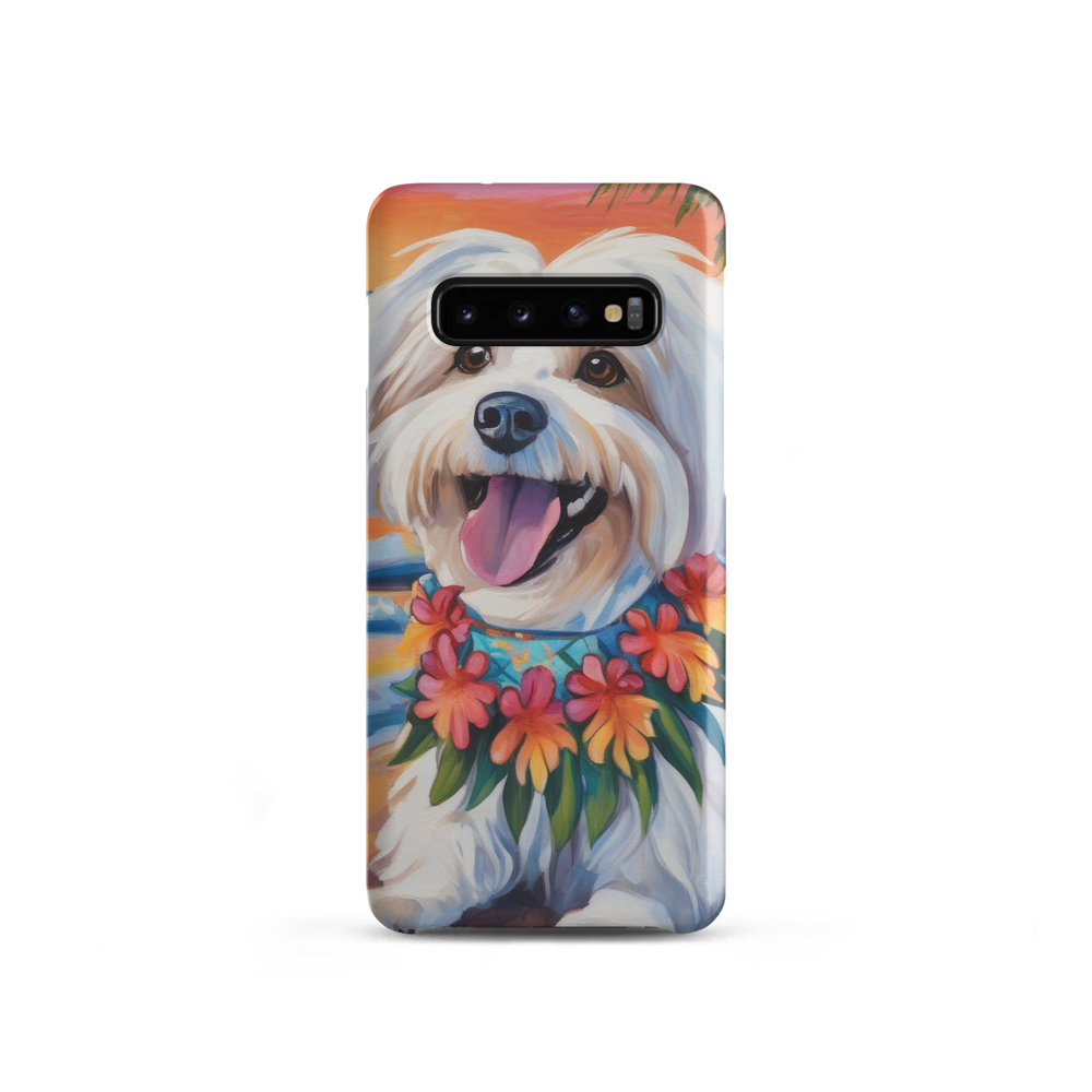 PugMug Custom White Havanese Dog Samsung Case