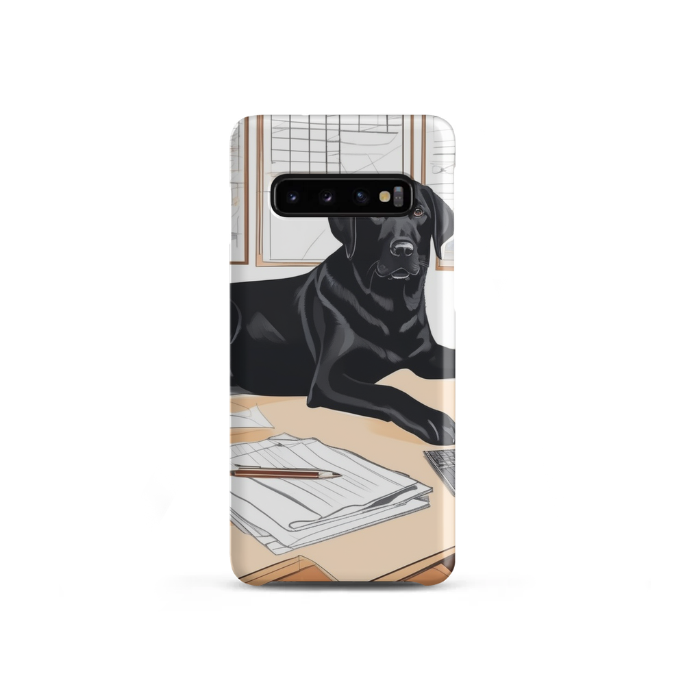 PugMug Custom Black Labrador Retriever Samsung Case