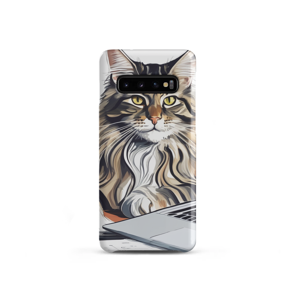 PugMug Custom Tabby Maine Coon Cat Samsung Case