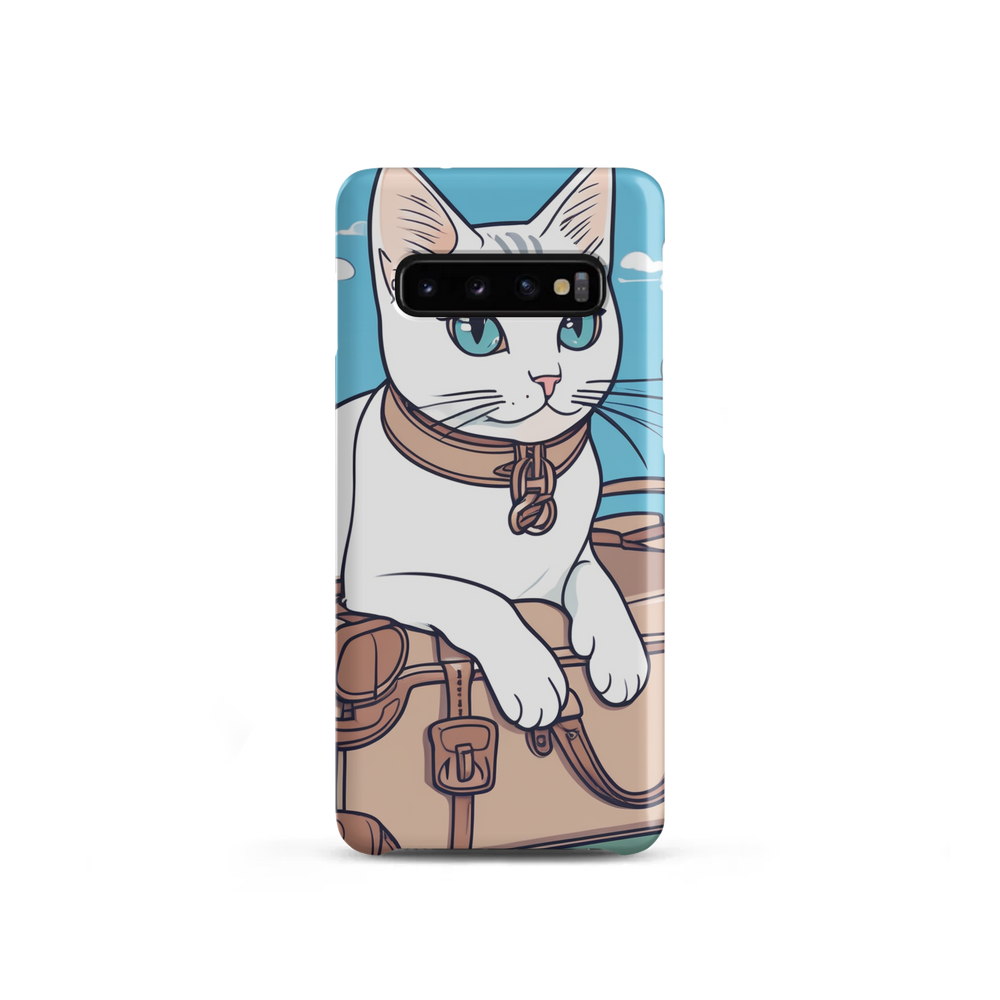PugMug Custom White Companion Cat Samsung Case