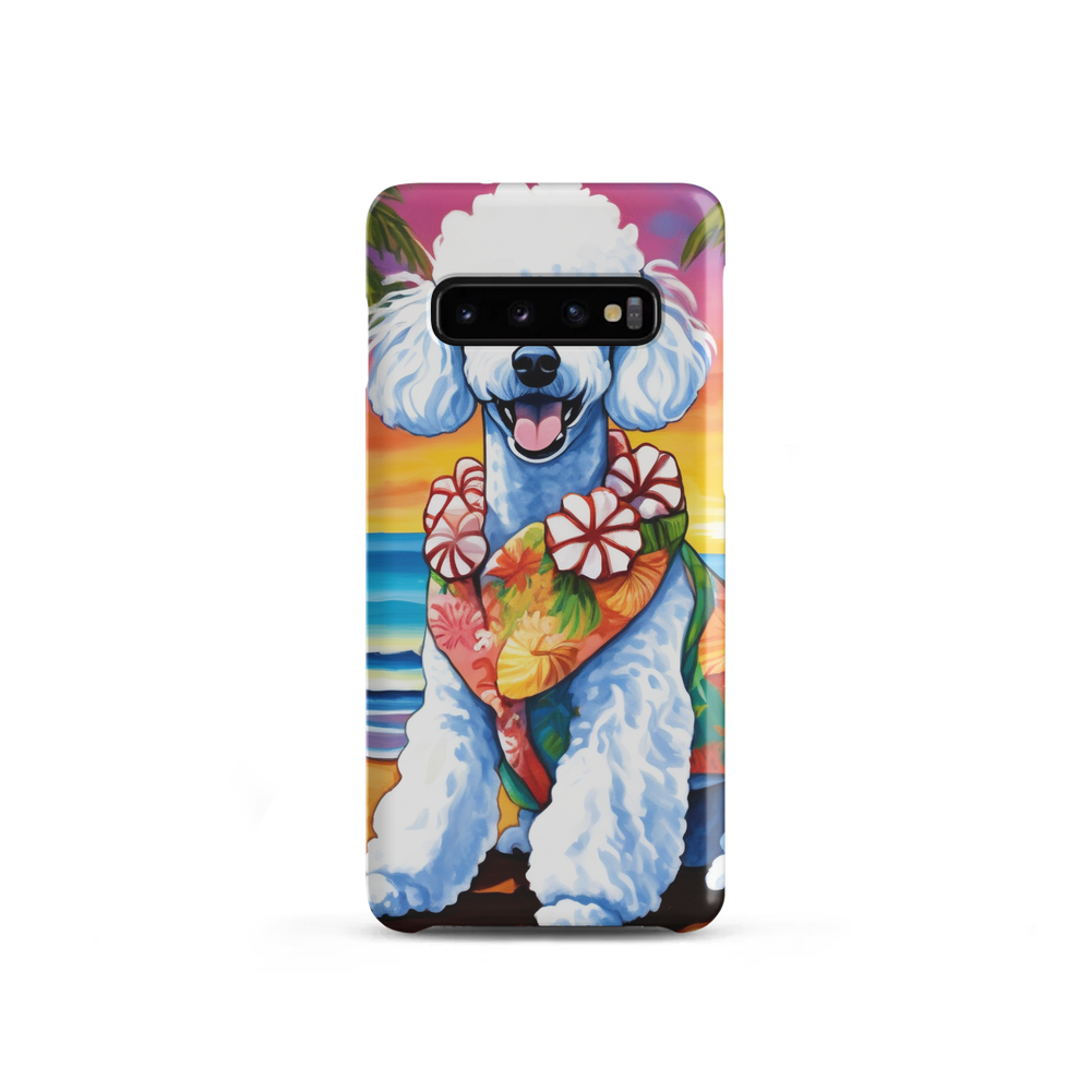 PugMug Custom White Poodle Samsung Case