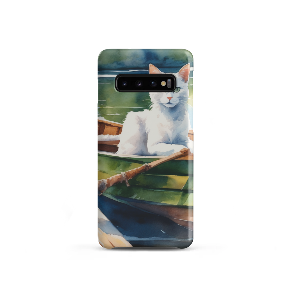 PugMug Custom White Companion Cat Samsung Case