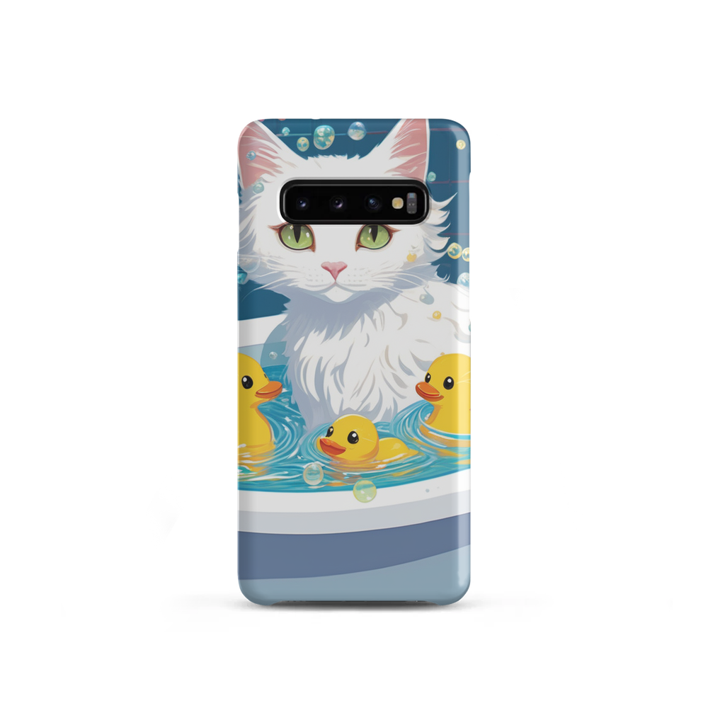 PugMug Custom White Companion Cat Samsung Case