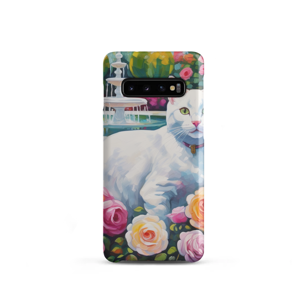 PugMug Custom White Companion Cat Samsung Case