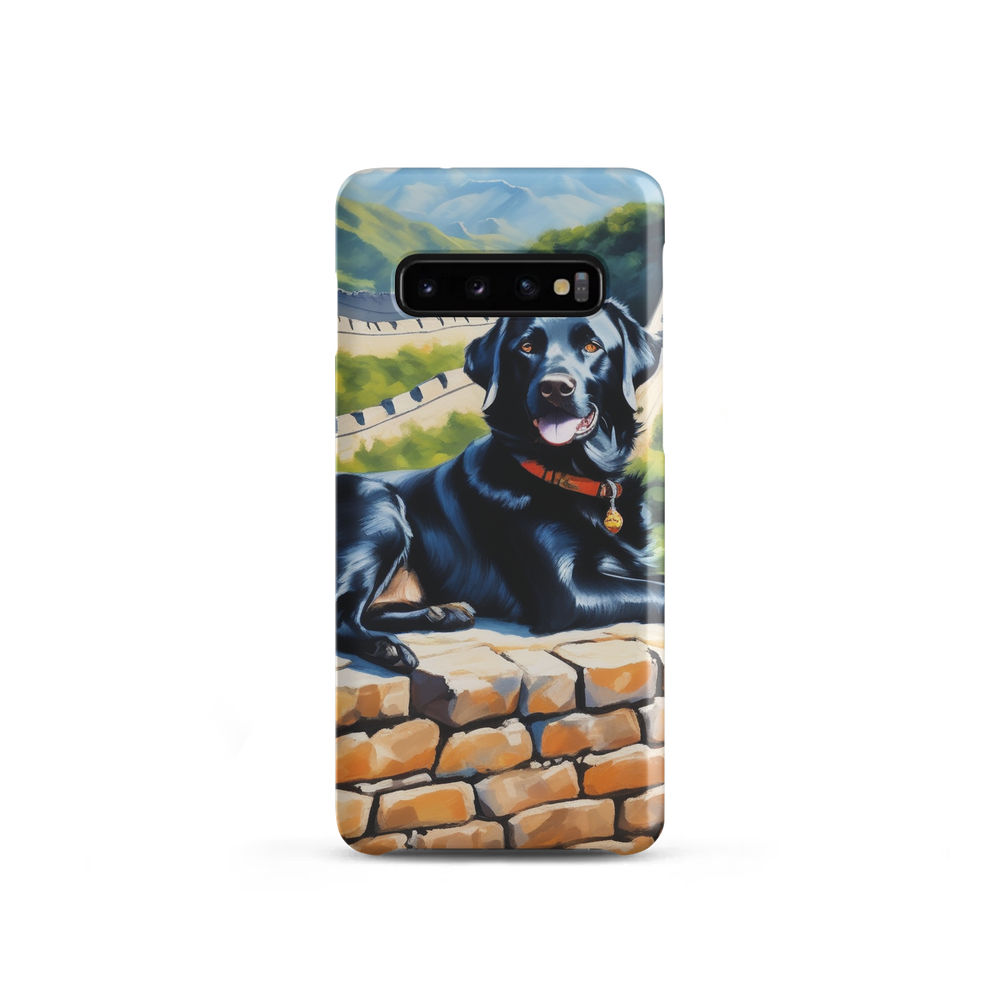 PugMug Custom Black Labrador Retriever Samsung Case