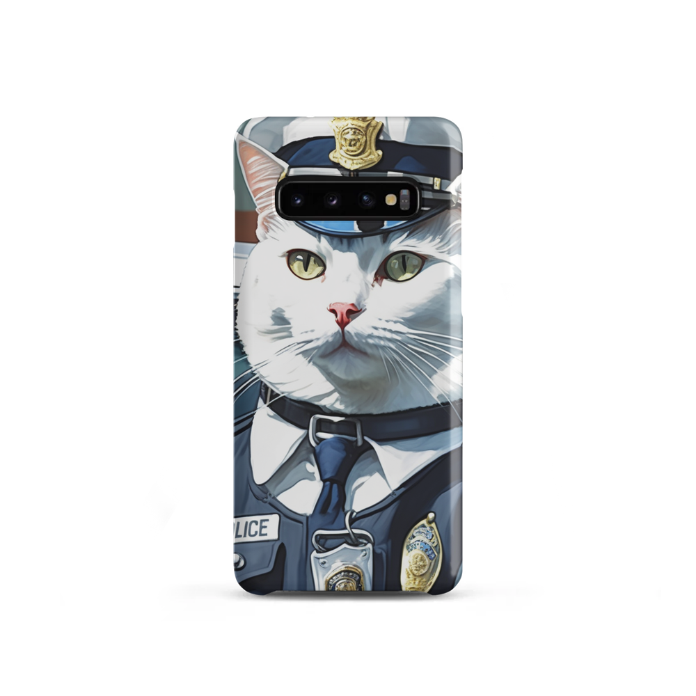 PugMug Custom White Companion Cat Samsung Case