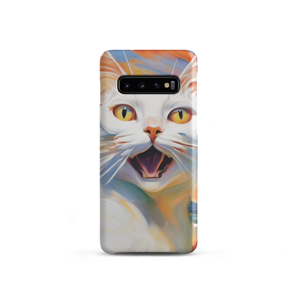 PugMug Custom White Companion Cat Samsung Case