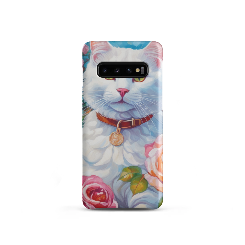 PugMug Custom White Companion Cat Samsung Case