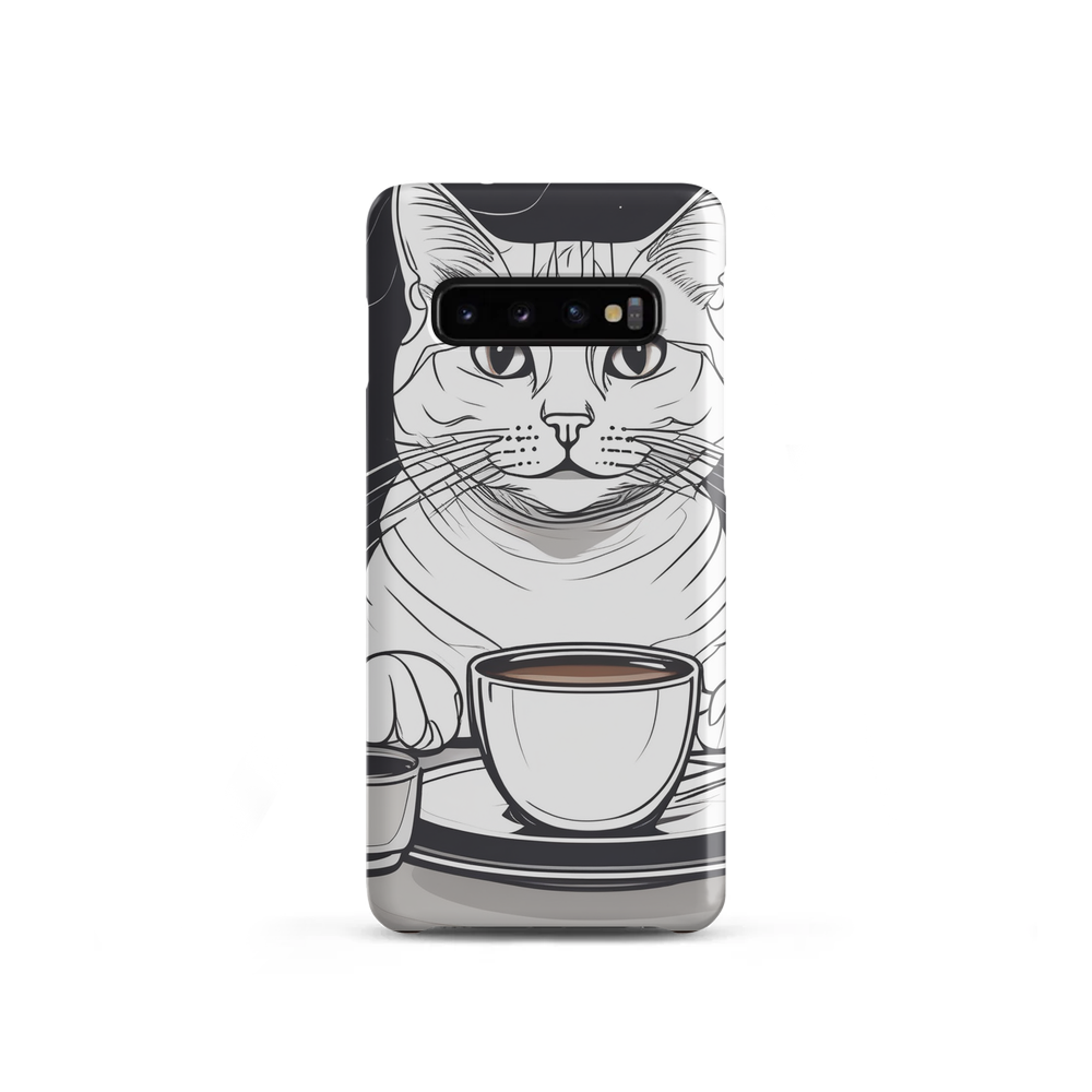 PugMug Custom White Companion Cat Samsung Case