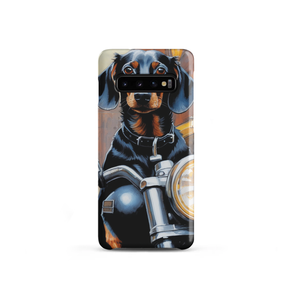 PugMug Custom Black Dachshund Samsung Case