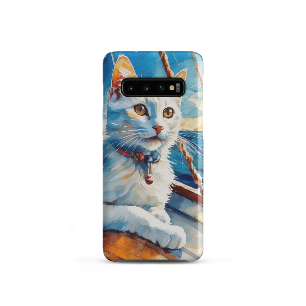 PugMug Custom White Companion Cat Samsung Case