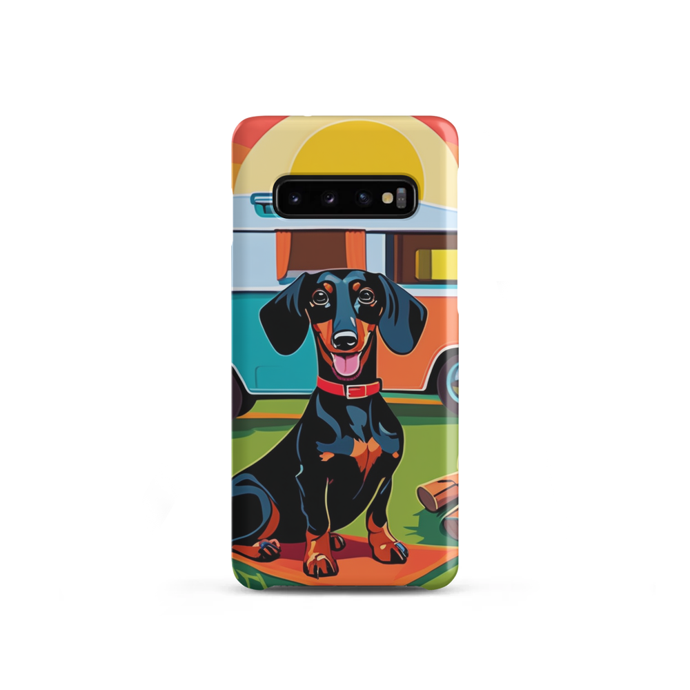PugMug Custom Black Dachshund Samsung Case