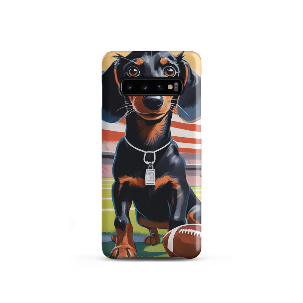 PugMug Custom Black Dachshund Samsung Case
