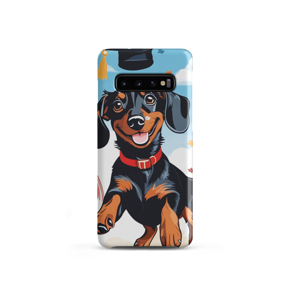 PugMug Custom Black Dachshund Samsung Case
