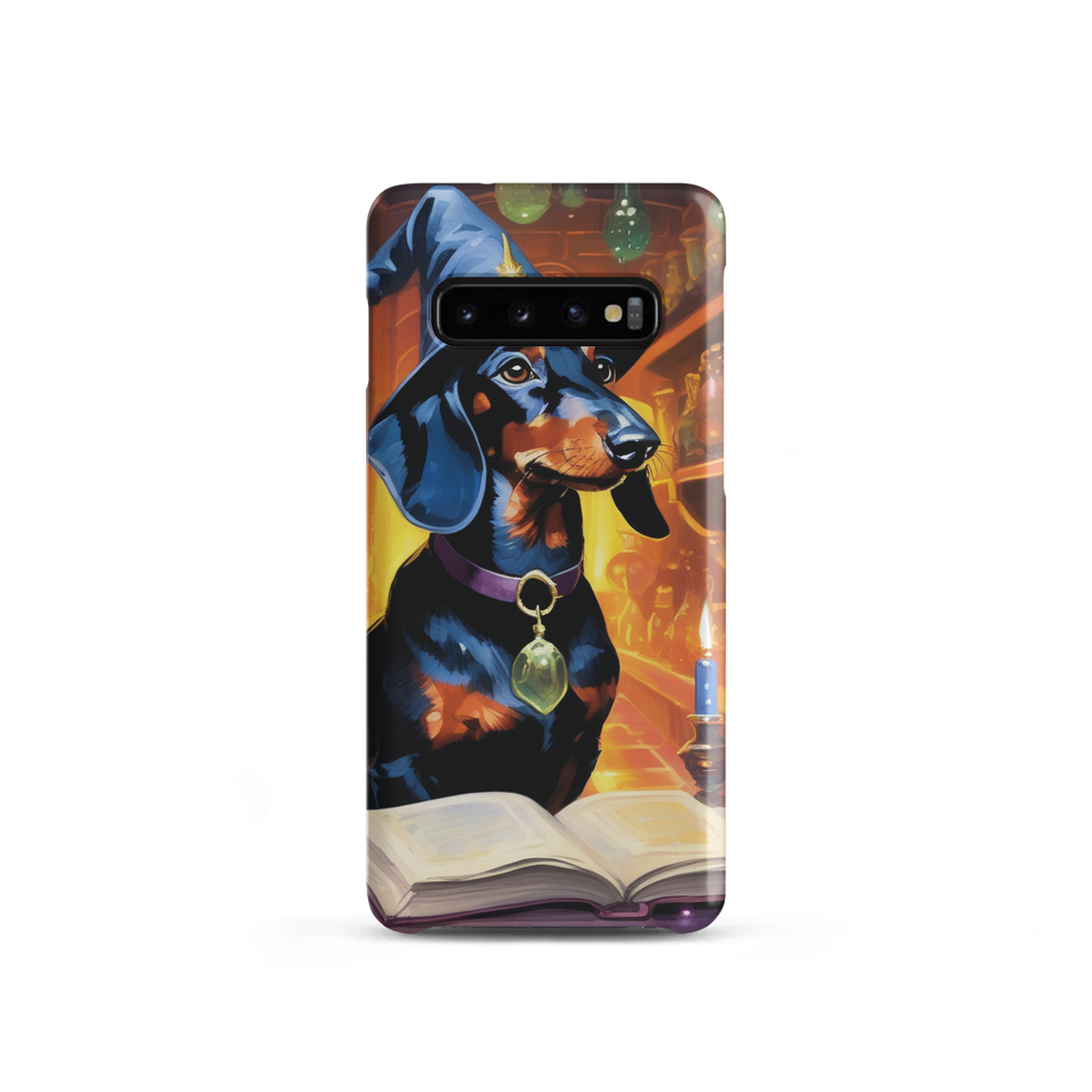 PugMug Custom Black Dachshund Samsung Case