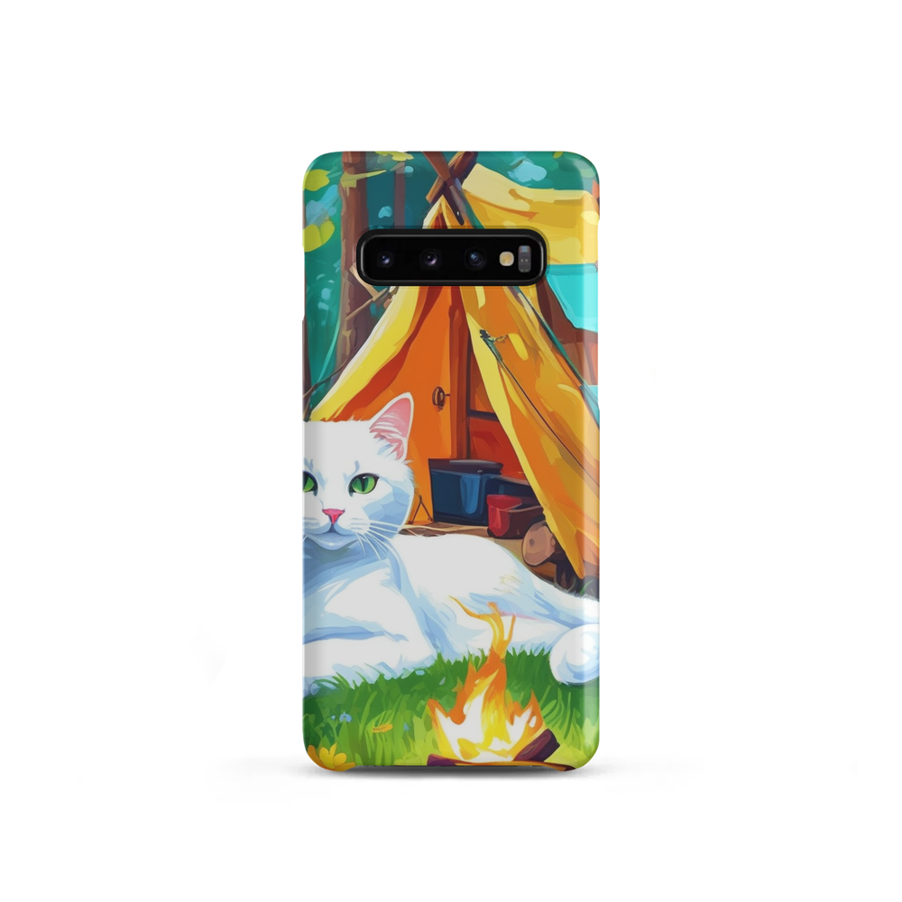 PugMug Custom White Companion Cat Samsung Case