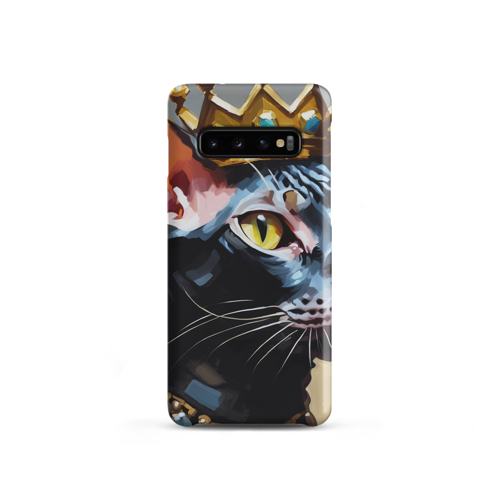 PugMug Custom Black Sphynx Cat Samsung Case