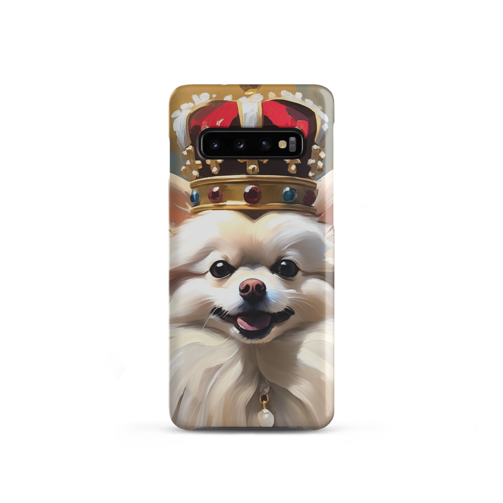 PugMug Custom White Pomeranian Samsung Case