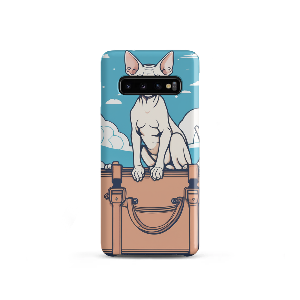 PugMug Custom White Sphynx Cat Samsung Case