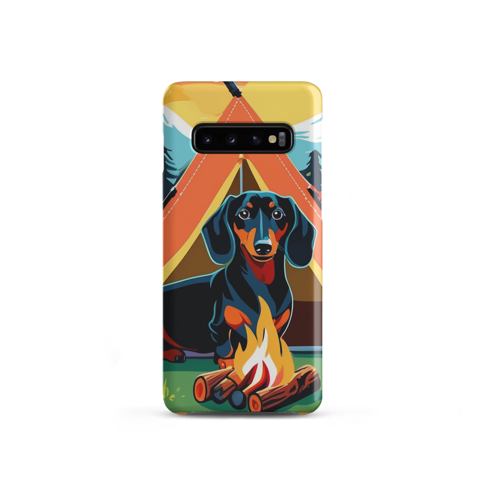 PugMug Custom Black Dachshund Samsung Case