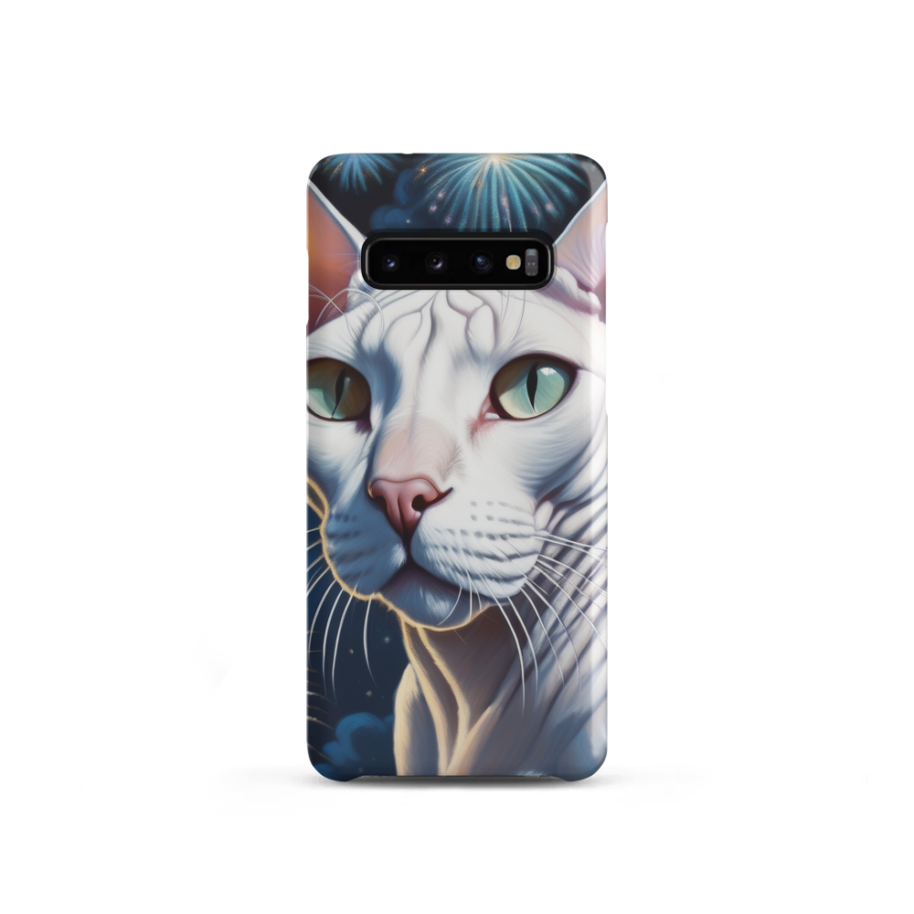 PugMug Custom White Sphynx Cat Samsung Case