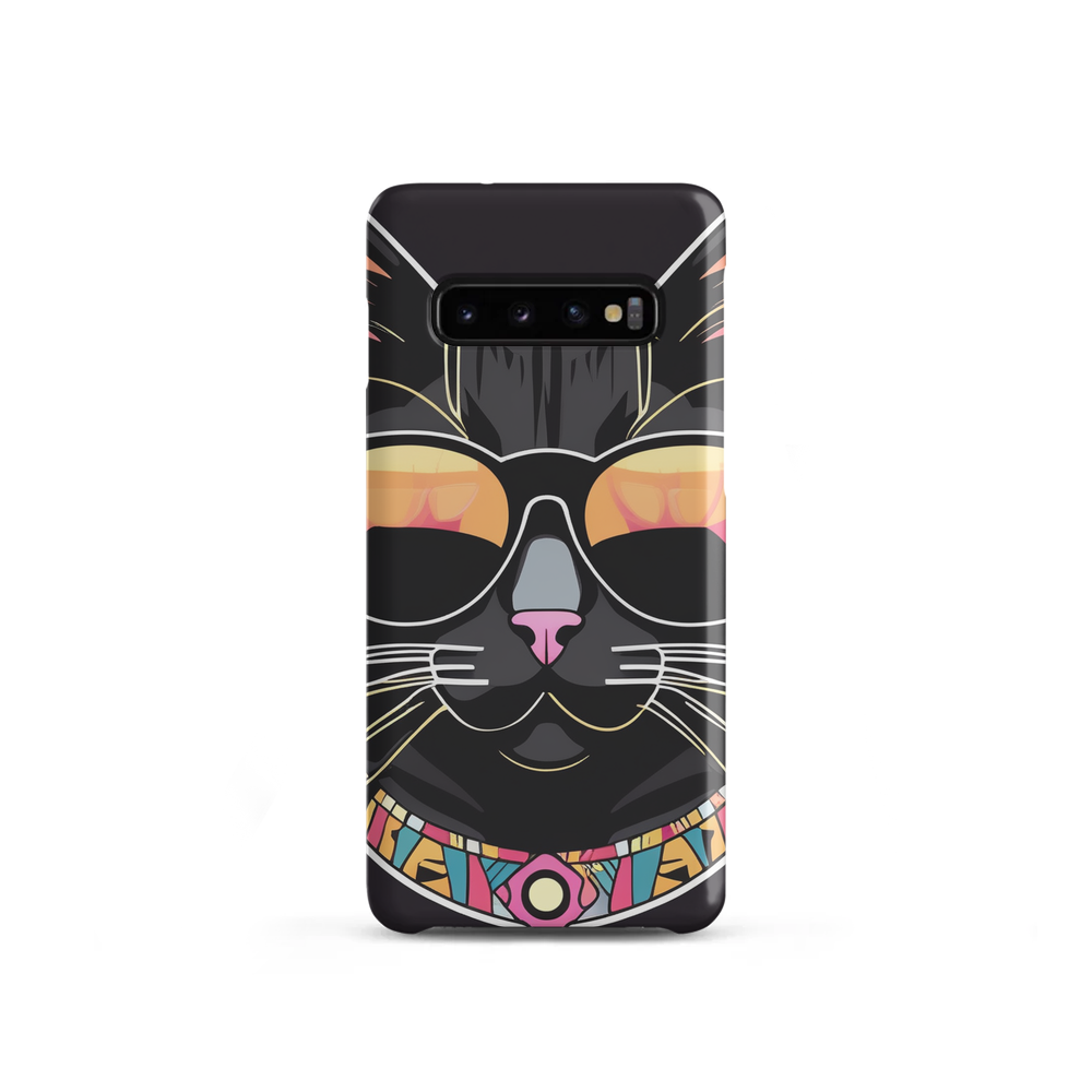 PugMug Custom Black Exotic Cat Samsung Case