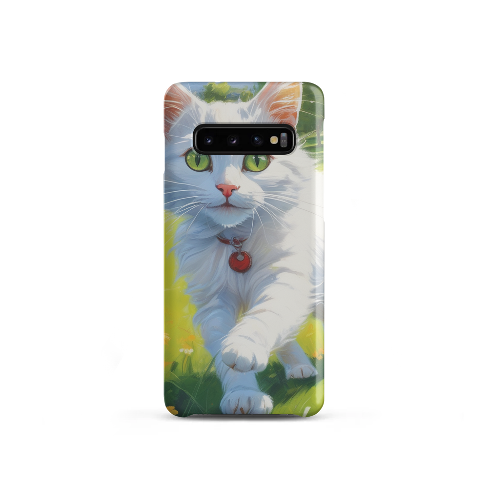 PugMug Custom White Companion Cat Samsung Case