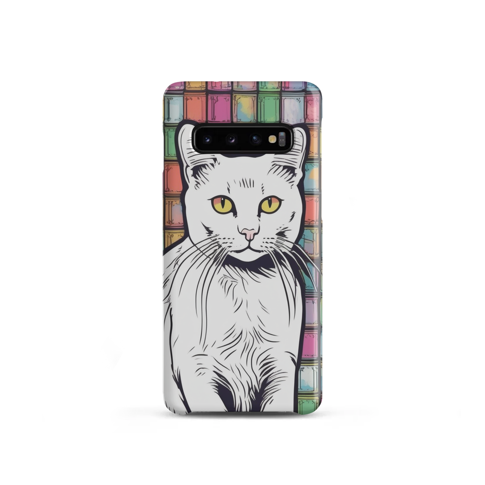 PugMug Custom White Companion Cat Samsung Case