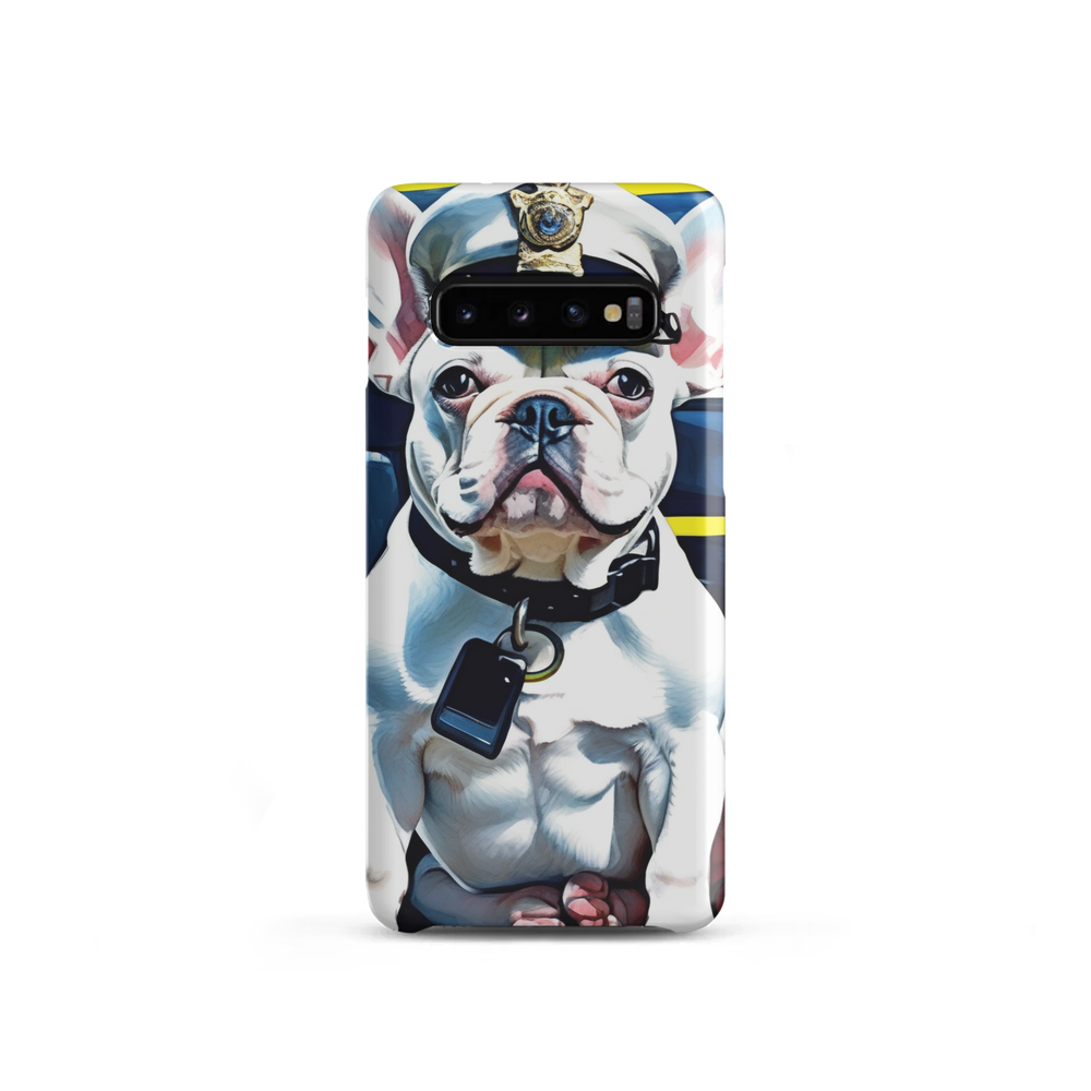 PugMug Custom White French Bulldog Samsung Case