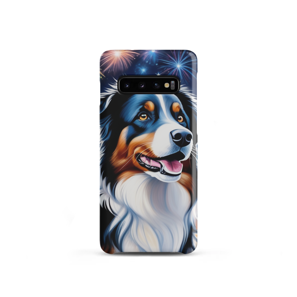 PugMug Custom Australian Shepherd Dog Samsung Case