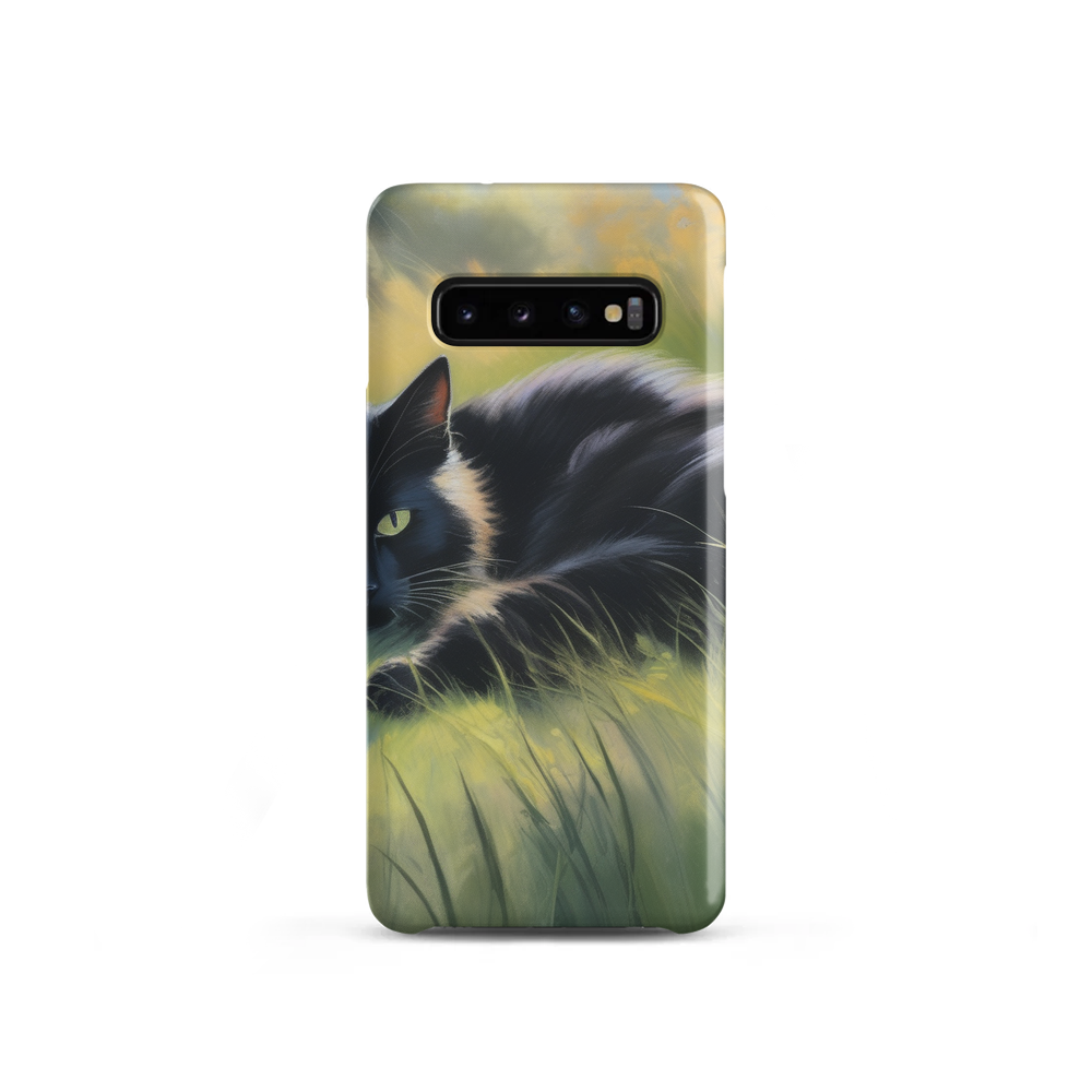 PugMug Custom Black Companion Cat Samsung Case