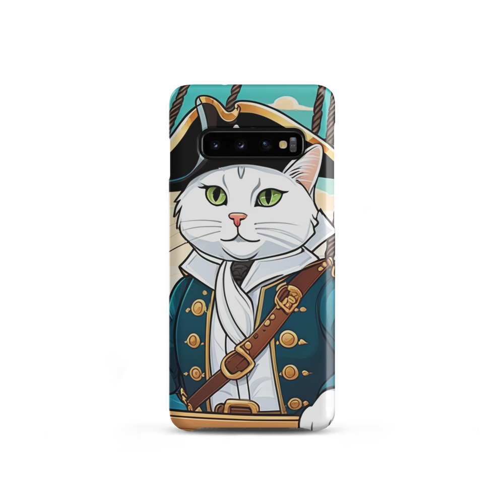 PugMug Custom White Companion Cat Samsung Case