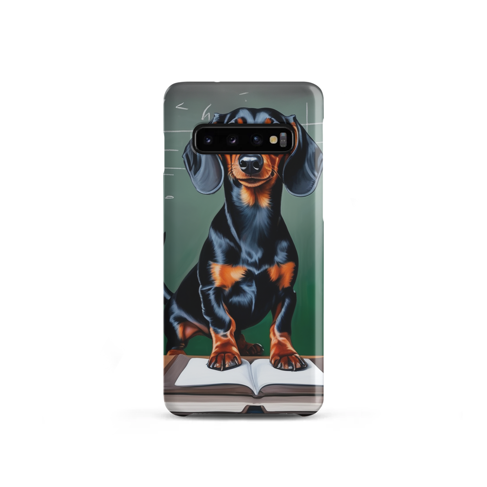 PugMug Custom Black Dachshund Samsung Case