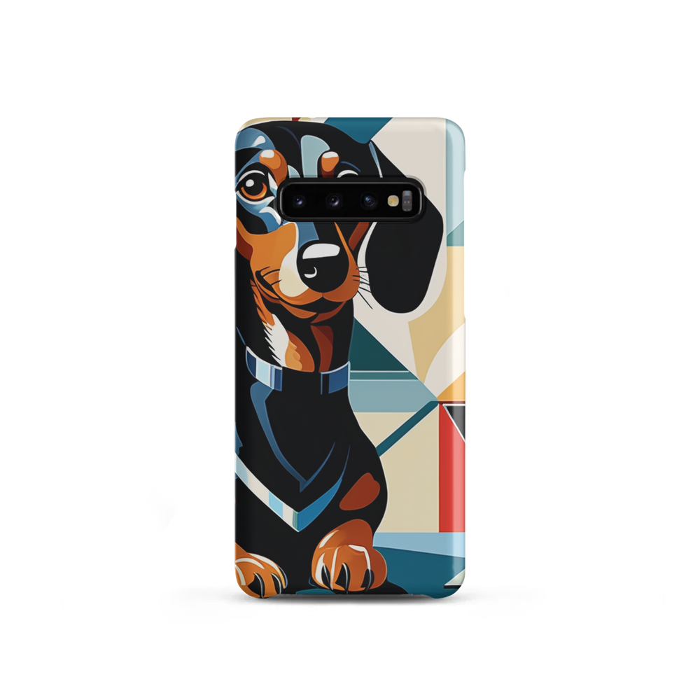 PugMug Custom Black Dachshund Samsung Case