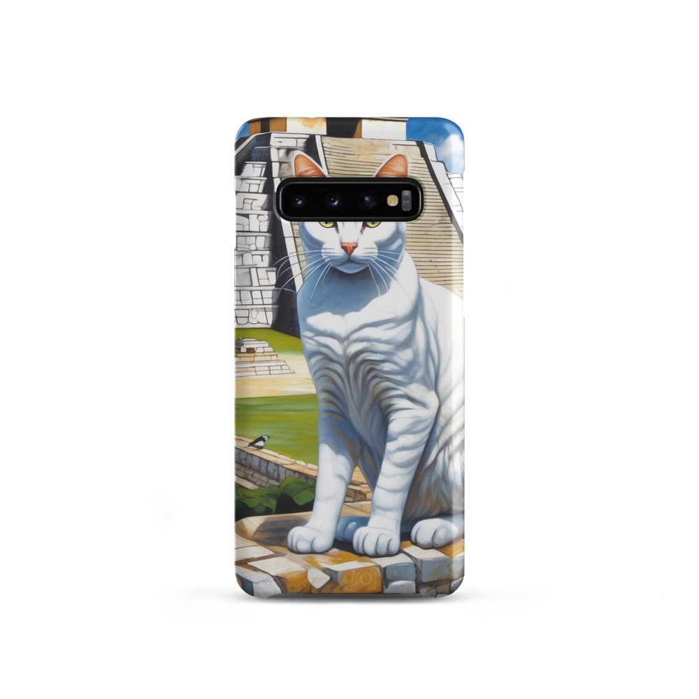 PugMug Custom White Companion Cat Samsung Case